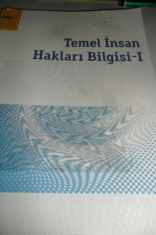 Temel İnsan Hakları Bilgisi I Uğur Kara