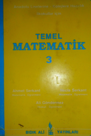 Temel Matematik 3 Ahmet Serkant
