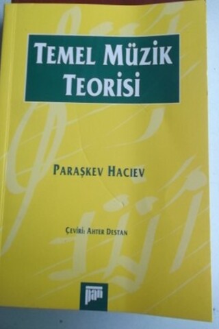Temel Müzik Teorisi Paraşkev Hacıev