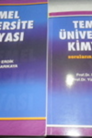 Temel Üniversite Kimyası + Soruların Çözümü Ender Erdik