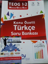 TEOG 1-2 Konu Özetli Türkçe Soru Bankası Nurbanu Nergiz