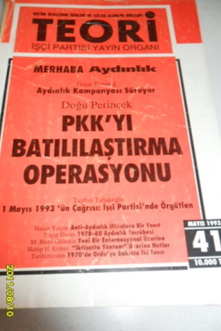 Teori Aylık Dergi 1993 / 41