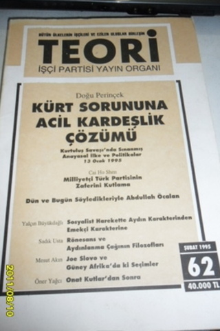 Teori Aylık Dergi 1996 / 79