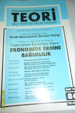 Teori Aylık Dergi 1997 / 86