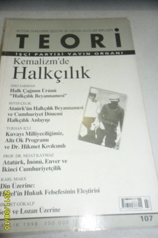Teori Aylık Dergi 1998 / 107