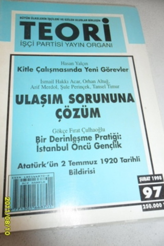 Teori Aylık Dergi 1998 / 97