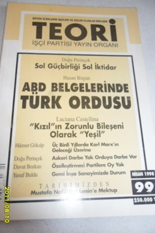 Teori Aylık Dergi 1998 / 99
