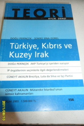 Teori Aylık Dergi 2003 / 156