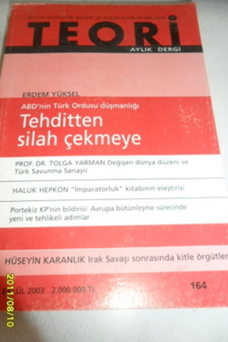 Teori Aylık Dergi 2003 / 164