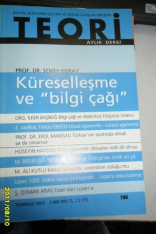 Teori Aylık Dergi 2005 / 186