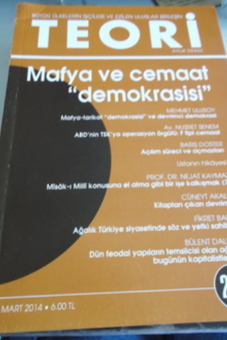 Teori Aylık Dergi 2014 / 290