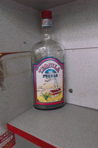 Tequila Pueblo Silver Tekila Şişesi
