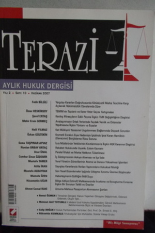 Terazi Aylık Hukuk Dergisi 2007 / 10