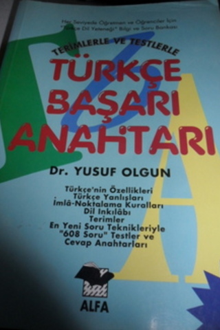 Terimlerle ve Testlerle Türkçe Başarı Anahtarı