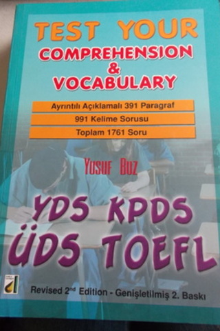 Test Your Comprehension & Vocabulary Yusuf Buz