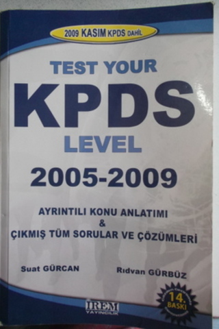 Test Your KPDS Level 2005 - 2009