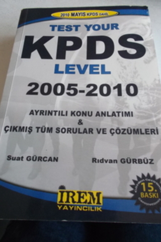 Test Your KPDS Level 2005 - 2010
