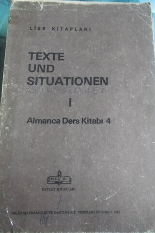 Texte Und Sıtuatıonen 1 / Almanca Ders Kitabı 4