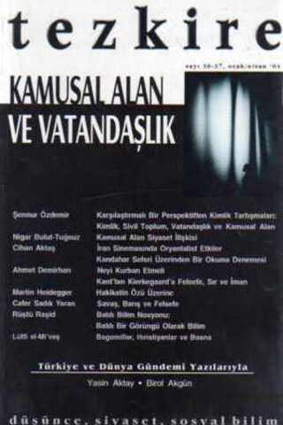 Tezkire 2004 / Sayı 36-37