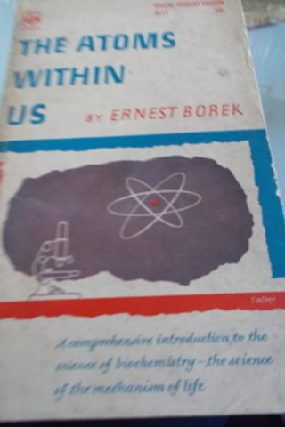 The Atoms Within Us Ernest Borek