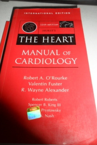 The Heart Manual Of Cardiology Robert A. O'Rourke