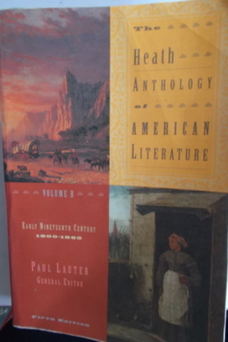 The Heath Anthology Of American Literature Volume B Paul Lauter