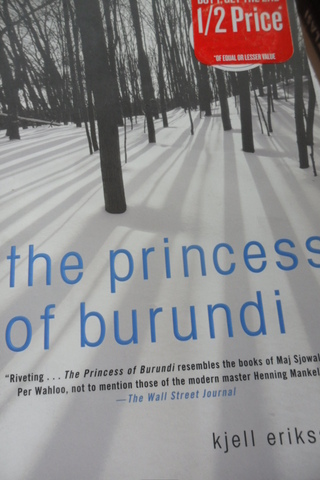The Princess Of Burundi Kjell Eriksson
