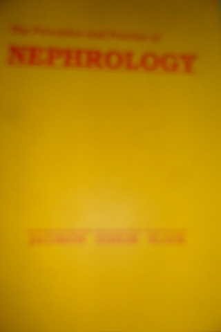 The Principles And Practice Of Nephrology Harry R. Jacobson