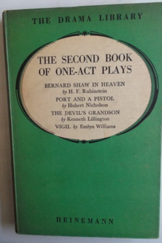 The Second Book Of One Act Plays