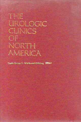 The Urologic Clinics Of North America Testis Cancer In Adu'ts and Chil