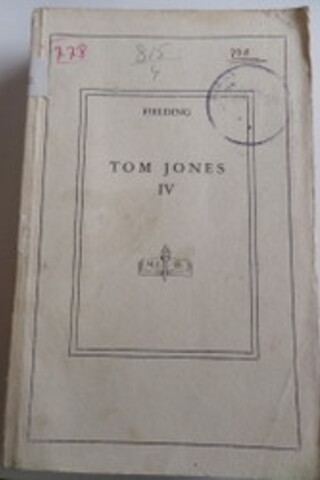 Tom Jones IV Fielding