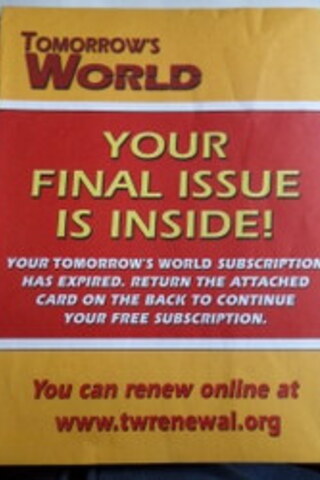 Tomorrow's World 2010 July - August