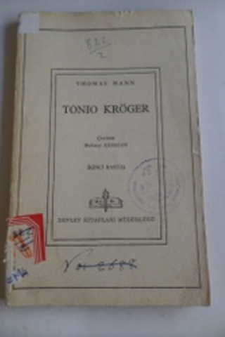 Tonio Kröger Thomas Mann