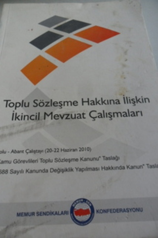 Toplu Sözleşme Hakkına İlişkin İkincil Mevzuat Çalışmaları