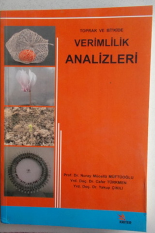 Toprak ve Bitkide Verimlillik Analizleri Nuray Mücella Müftüoğlu