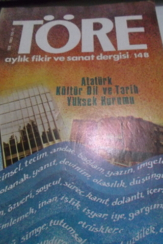 Töre AYlık Fikir ve Sanat Dergisi 148