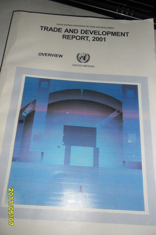 Trade And Development Report 2001