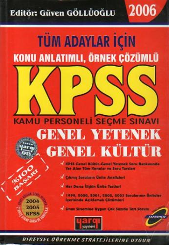 Tüm Adaylar İçin KPSS Genel Yetenek - Genel Kültür Güven Göllüoğlu