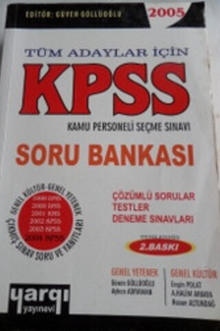 Tüm Adaylar İçin KPSS Soru Bankası