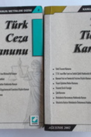 Türk Ceza Kanunu / 2 Adet