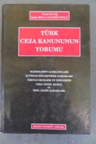 Türk Ceza Kanunu Yorumu 3. Cilt