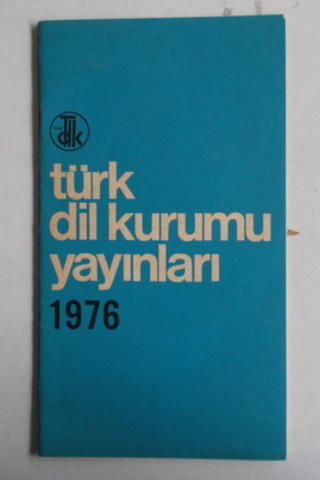 Türk Dil Kurumu Yayınları 1976