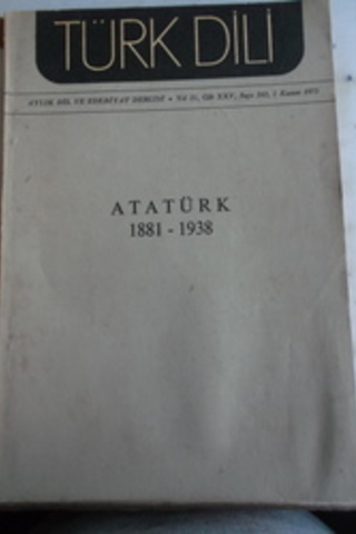 Türk Dili Aylık Dil ve Edebiyat Dergisi 1971 / 242