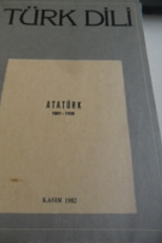 Türk Dili Dergisi 1982 / Kasım