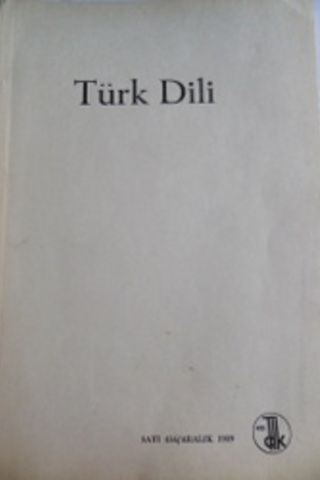 Türk Dili Dergisi 1989 / 456