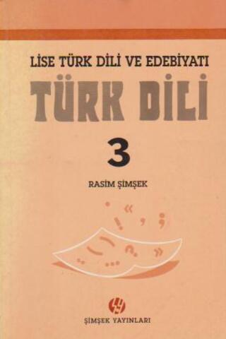 Türk Dili 3 Rasim Şimşek