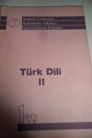 Türk Dili II