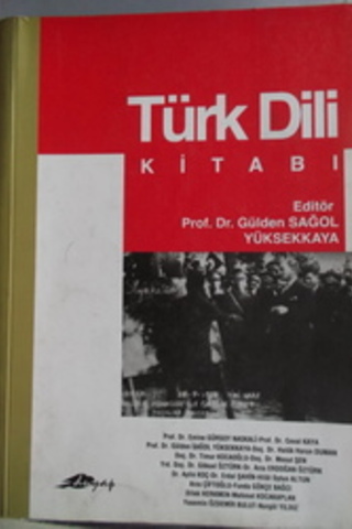 Türk Dili Kitabı Prof. Dr. Gülden Sağol Yüksekkaya