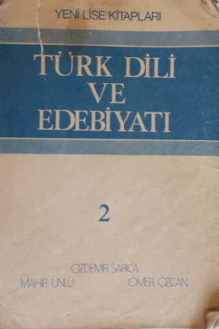Türk Dili ve Edebiyatı 2 Özdemir Sarıca