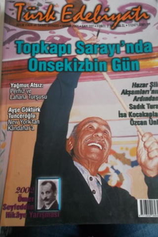 Türk Edebiyatı Aylık Fikir ve Sanat Dergisi 2001 / 337